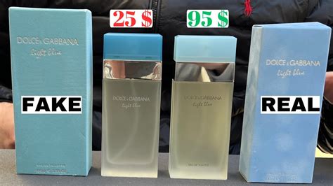 real vs fake dolce and gabbana light blue